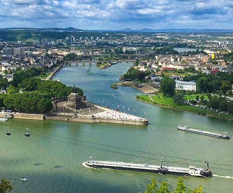 The River Rhine, one of the world's most romantic rivers, winds along for 760 miles through six countries photo copyright Riviera Australia taken at  and featuring the Power boat class