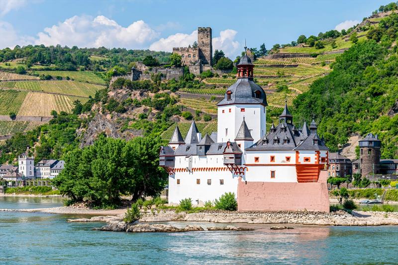 Nowhere in the world can you see as many castles, so close together, as along the Rhine photo copyright Riviera Australia taken at  and featuring the Power boat class