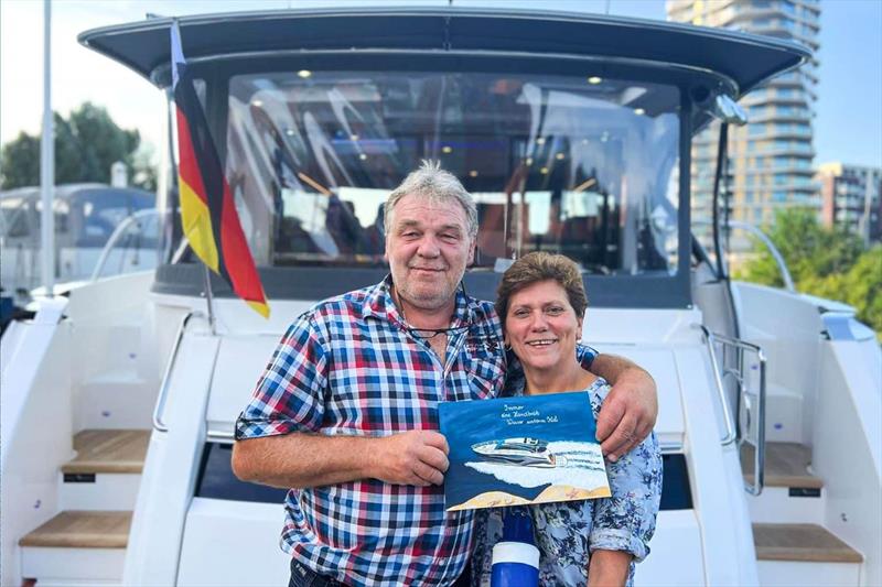 Frank Schließas named his motor yacht Heike in honour of his wife … “a dream boat, for a dream woman” photo copyright Riviera Australia taken at  and featuring the Power boat class