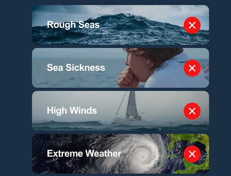 Avoid unsafe weather and ocean conditions photo copyright Predictwind.com taken at  and featuring the Environment class