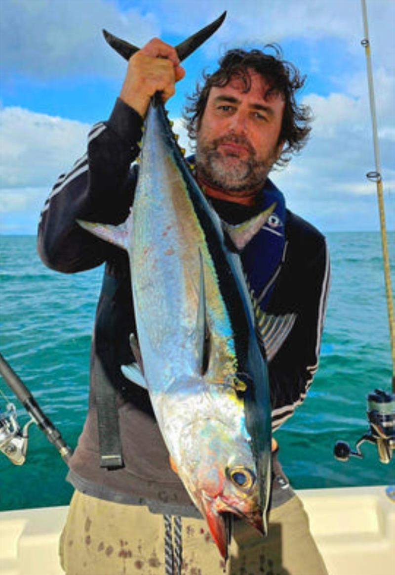 Hot Reels Charters are catching plenty of longtails when clients are keen. Zac Turner had plenty of fun with the longtails last week - photo © Fisho's Tackle World