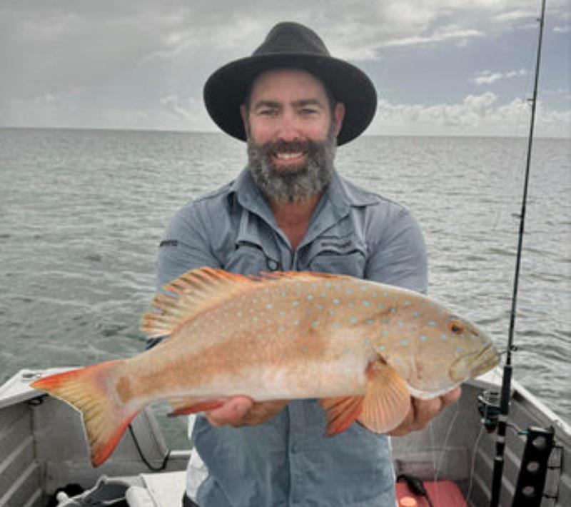This chunky shallow-water trout kept Luke and his family feasting in the manner they are accustomed photo copyright Fisho's Tackle World taken at  and featuring the Fishing boat class