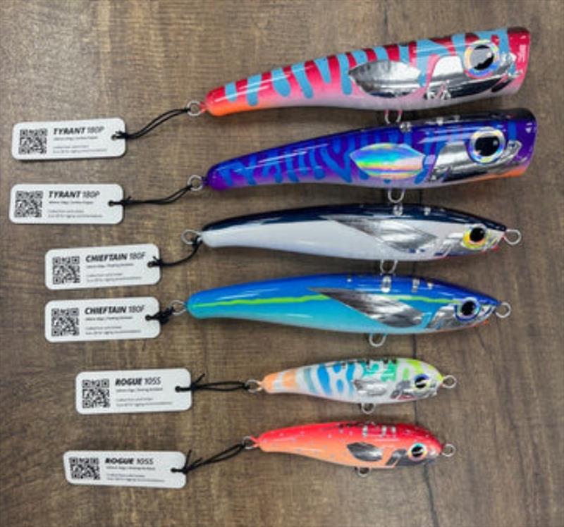 Malosi topwater lures are an absolute premium timber product with amazing finishes - photo © Fisho's Tackle World