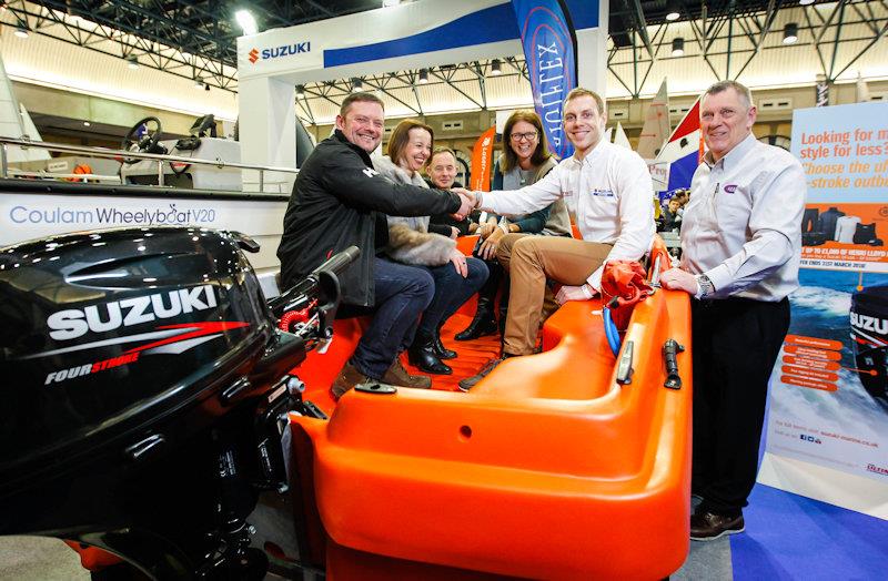 Win a safety boat for your club photo copyright Paul Wyeth / RYA taken at RYA Dinghy Show and featuring the Power boat class