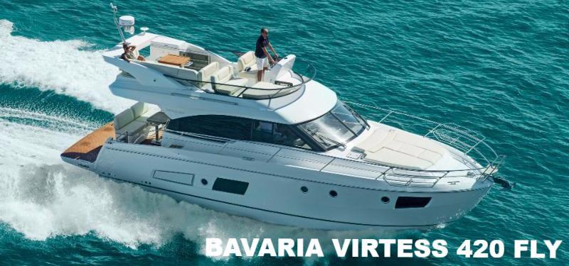 Bavaria Virtess 420 Fly  photo copyright JK3 taken at  and featuring the Power boat class