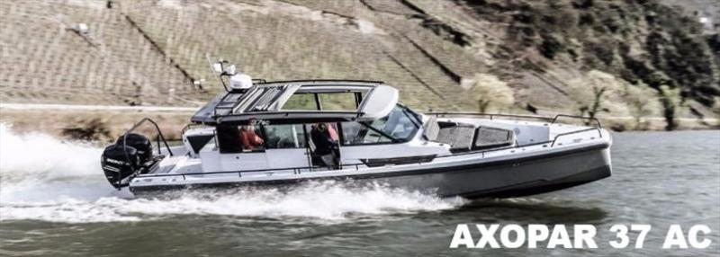 Axopar 37 AC photo copyright JK3 taken at  and featuring the Power boat class
