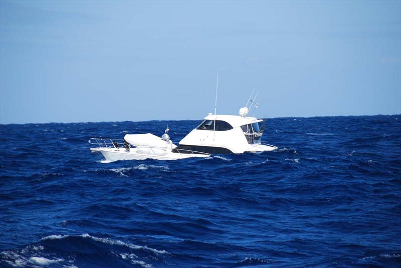 Legend III at sea photo copyright Riviera Australia taken at  and featuring the Power boat class