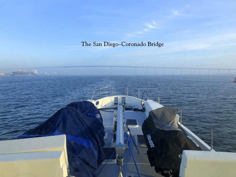 Another famous bridge done and dusted photo copyright Pendana Blog, www.pendanablog.com taken at San Diego Yacht Club and featuring the Power boat class