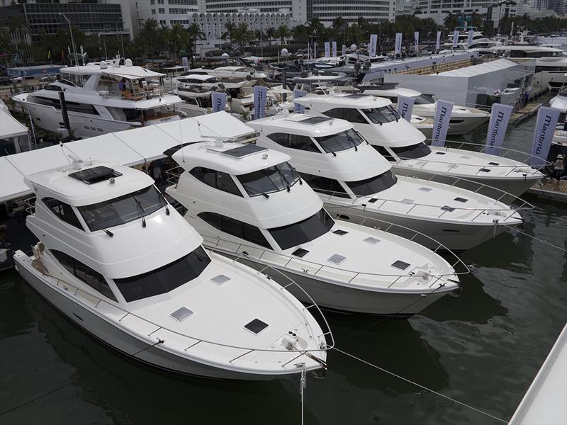 Maritimo's Miami Yacht Show photo copyright Promedia taken at  and featuring the Power boat class