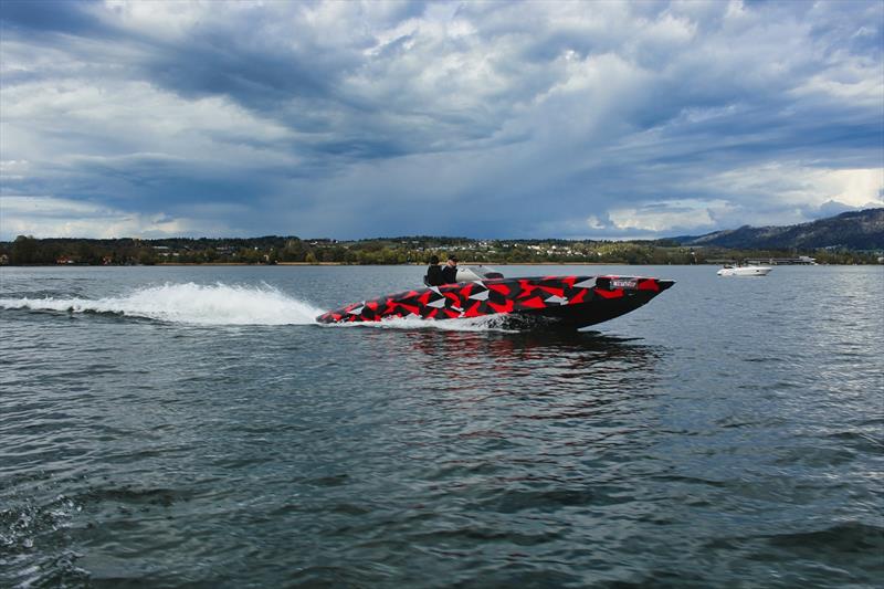 eD-QDrive sea trials photo copyright eD-TEC taken at  and featuring the Power boat class