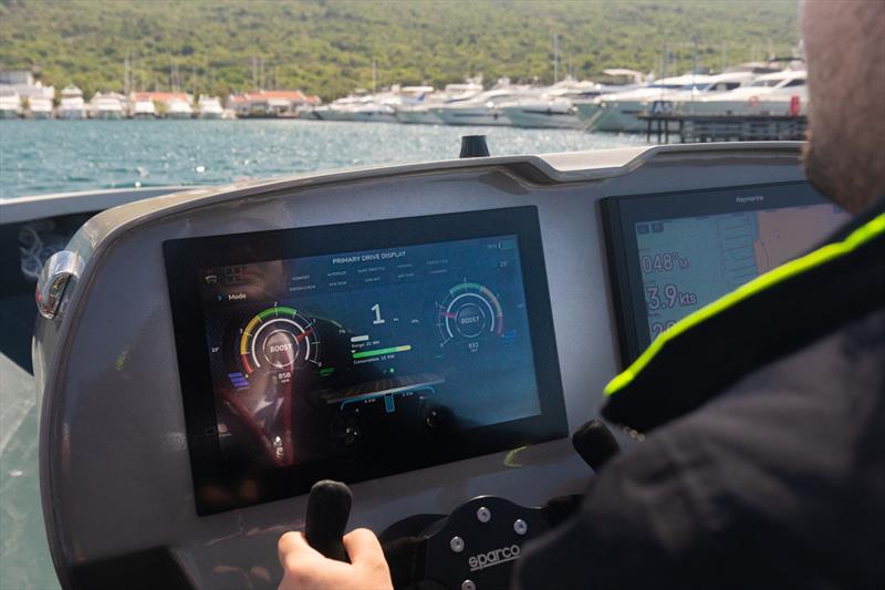 eD-TEC's all-electric eD-QDrive 1 tops 40 knots in Croatia in second phase of testing photo copyright eD-TEC taken at  and featuring the Power boat class
