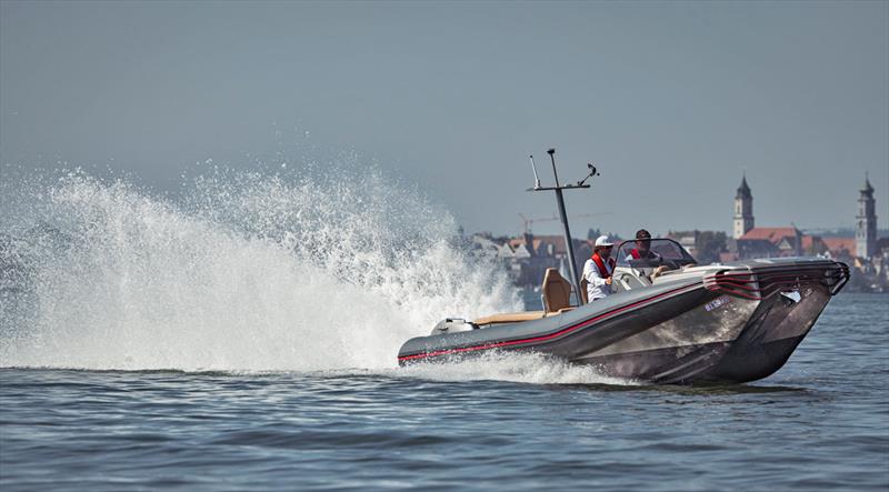 The all-electric eD-QDrive photo copyright Julius Osner taken at  and featuring the Power boat class