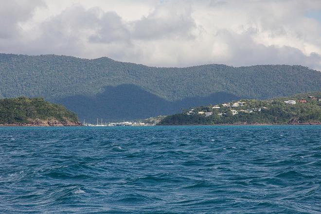 The entrance to Shute Harbour. ©  John Curnow