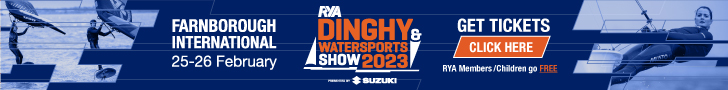 RYA Dinghy & Watersports Show 2023 - LEADERBOARD