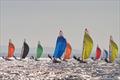 The 29er fleet during the ISAF Youth Worlds in Tavira © ISAF