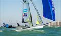 49er duo Dylan Fletcher and Alain Sign sail to World Championship bronze in Clearwater, Florida © Jen Edney / EdneyAP / 49er Class