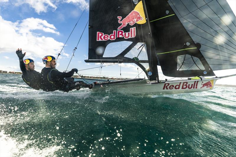Sailing on Bora – Red Bull Content Pool photo copyright 49er and Nacra 17 Sailing taken at  and featuring the 49er class