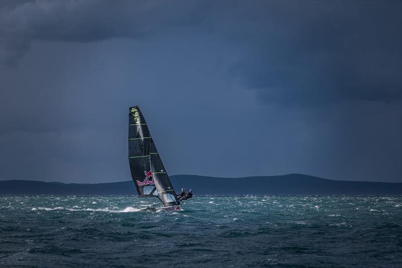 Sailing on Bora – Red Bull Content Pool photo copyright 49er and Nacra 17 Sailing taken at  and featuring the 49er class