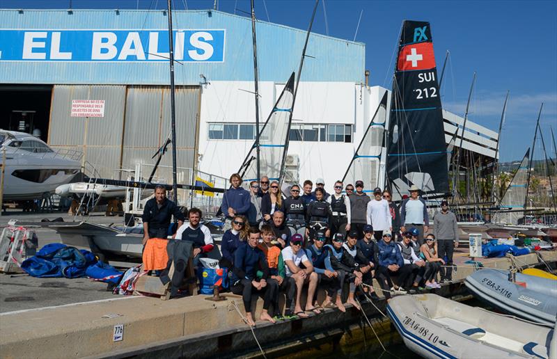 Swiss crew - MedSailing 2024 FX Open Series photo copyright Alfredo Llobet taken at Club Nautico El Balis and featuring the 49er FX class