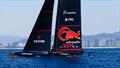 Trying to get to foiling takeoff speed - Alinghi Red Bull Racing- AC75 - Day 6 - April 24, 2024 - Barcelona © Ugo Fonolla / America's Cup