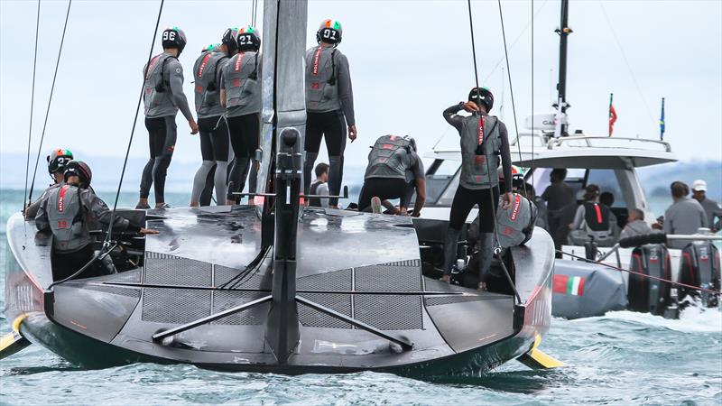 Luna Rossa Prada Pirelli - Practice Day 1 - ACWS - December 8, 2020 - Waitemata Harbour - Auckland - 36th America's Cup photo copyright Richard Gladwell / Sail-World.com taken at Royal New Zealand Yacht Squadron and featuring the AC75 class