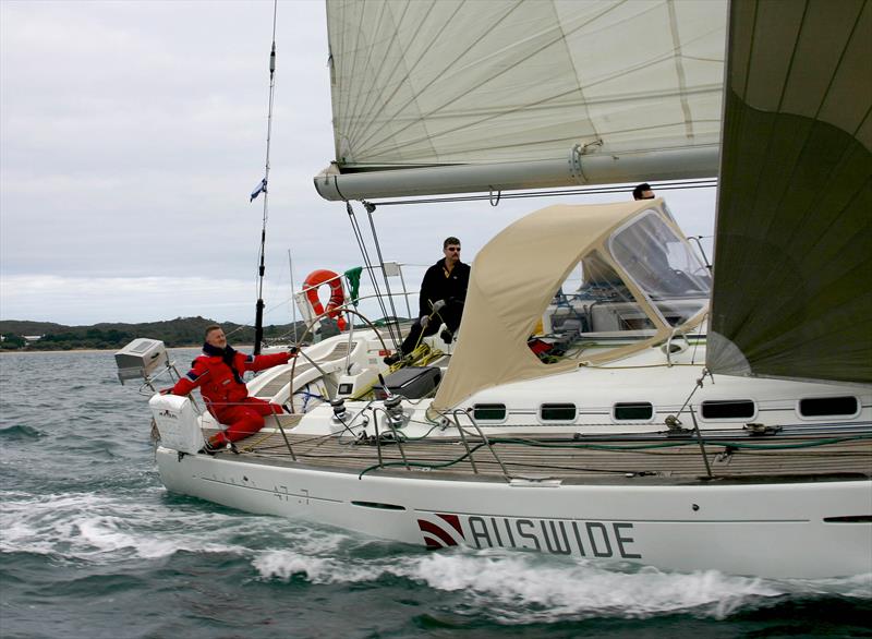 A Benteau 47.7, similar to Chancellor photo copyright John Curnow taken at Cruising Yacht Club of Australia and featuring the Beneteau class