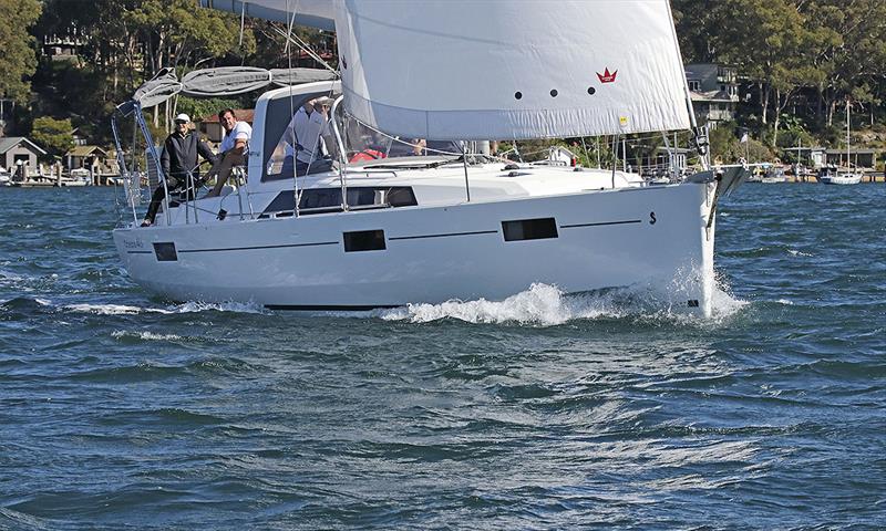 The as yet unnamed Oceanis 41.1 belonging to Stephen and Lyn Coleman photo copyright John Curnow taken at Royal Prince Alfred Yacht Club and featuring the Beneteau class
