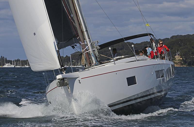 The still quite new Oceanis 51.1, Wilde Rush, which is one powerful vessel. - photo © John Curnow