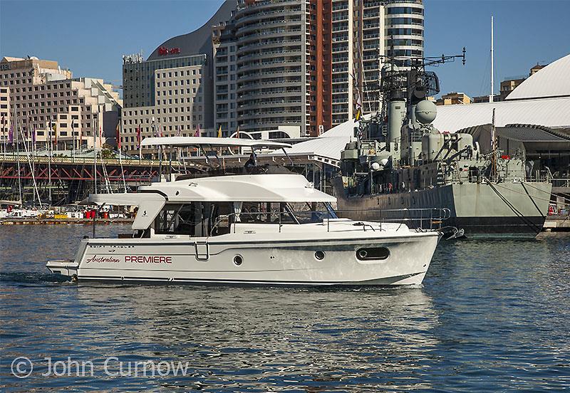 The Beneteau Swift Trawler 47 just made her Australian Debut at the Sydney International Boat Show photo copyright John Curnow taken at  and featuring the Beneteau class