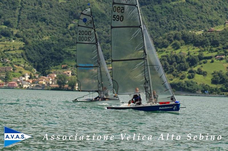 Buzz Eurocup at Lake Iseo, Italy photo copyright AVAS taken at Associazione Velica Alto Sebino and featuring the Buzz class