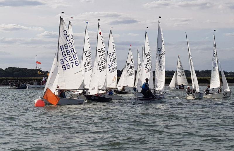 Waldringfield Cadet Week 2019 photo copyright Neil Collingridge taken at Waldringfield Sailing Club and featuring the Cadet class