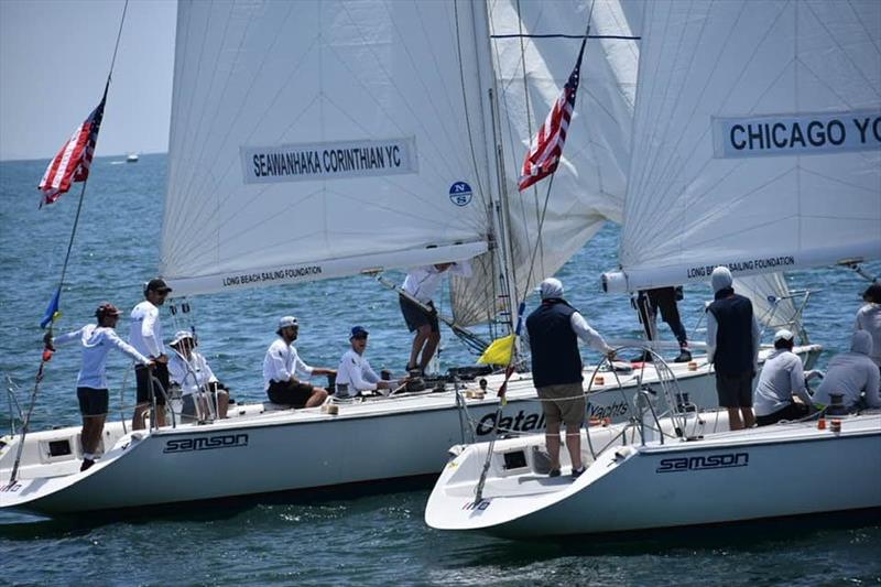 Seawanhaka International Challenge Cup photo copyright Bronny Daniels taken at Long Beach Yacht Club and featuring the Catalina 37 class