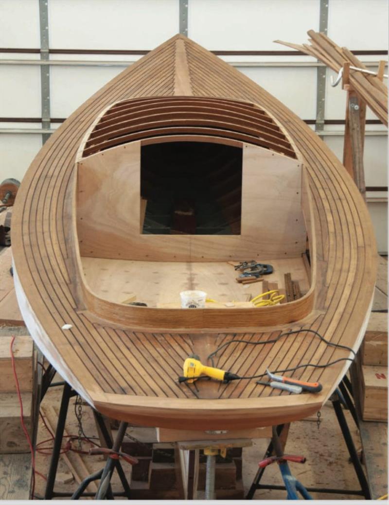 Hull Raiser publication - photo © North West School of Wooden Boat Building