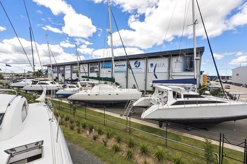 Multihull Solutions is offering sellers three months' free hardstand for new listings at its Gold Coast Sales Centre - photo © Multihull Solutions
