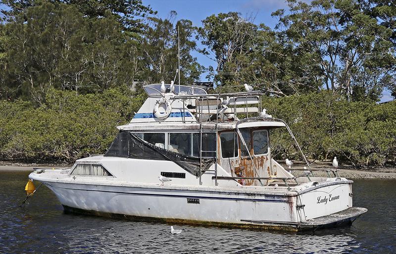 Derelict Fibreglass Vessel photo copyright John Curnow taken at  and featuring the Cruising Yacht class