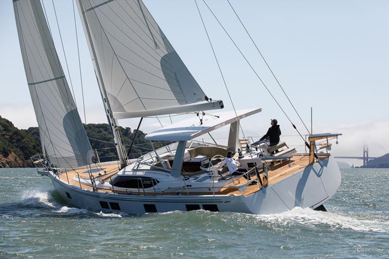Hylas H57 photo copyright Abner Kingman taken at  and featuring the Cruising Yacht class