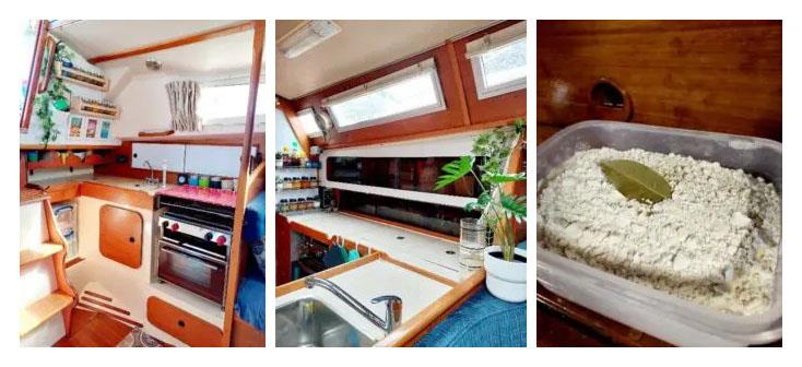 Equipment and storage tips photo copyright Sarah Powell taken at  and featuring the Cruising Yacht class