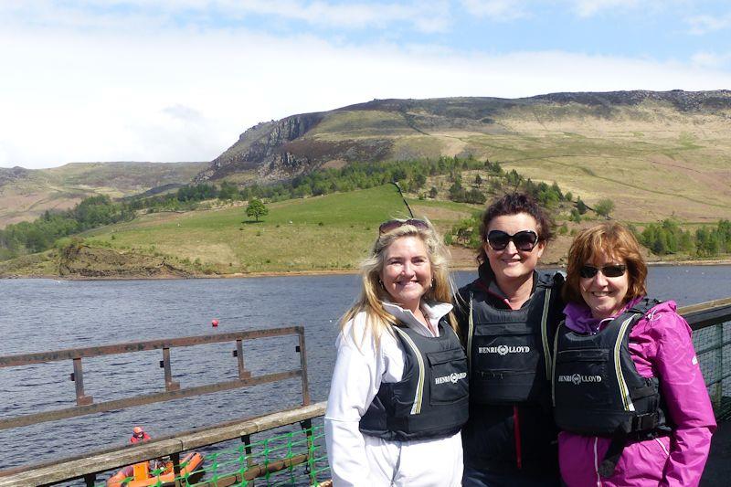 Just three of the many happy participants at the Discover Sailing Day 2022 at Dovestone Sailing Club - photo © Nik Lever