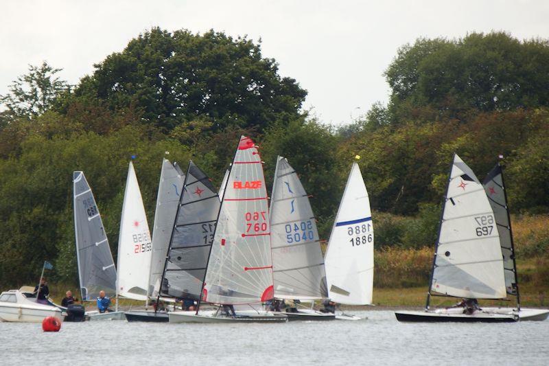 North West Senior Travellers at Elton photo copyright Dave Scott taken at Elton Sailing Club and featuring the Dinghy class