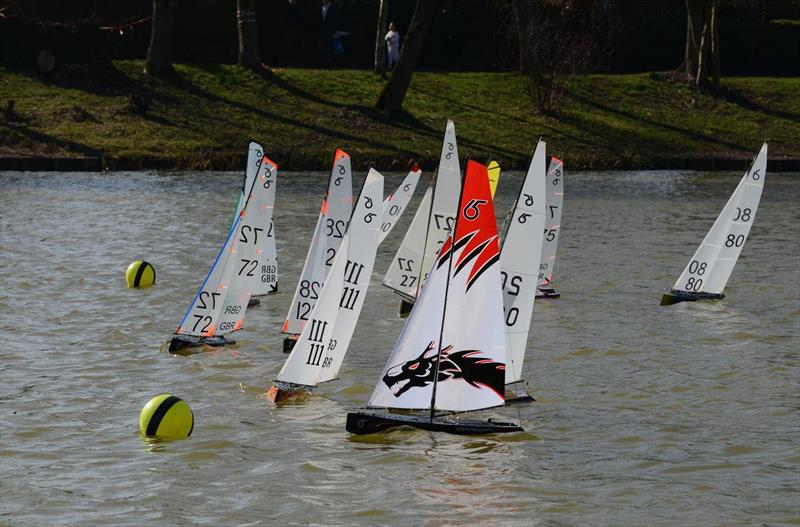 dragon 65 model yacht