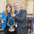 Kelly Tolhurst MP with Mark Garnier MP and the House of Commons versus House of Lords Trophy © Tim Hodges