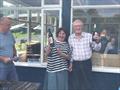 Martin Davis and Angie Bates finish second in the Earlswood Lakes Enterprise Open © Jennifer Foort