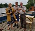 Overall winners Martin Davies and Rebecca Bradley at the Earlswood Lakes Enterprise Open © Aimee Allsopp