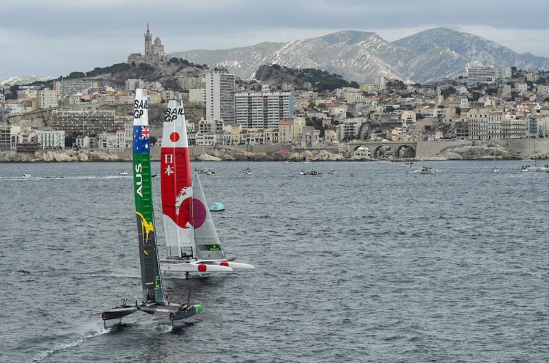 Match Race Final - Sail GP - Marseille - September 22, 2019 photo copyright Jon Buckle for SailGP taken at  and featuring the F50 class