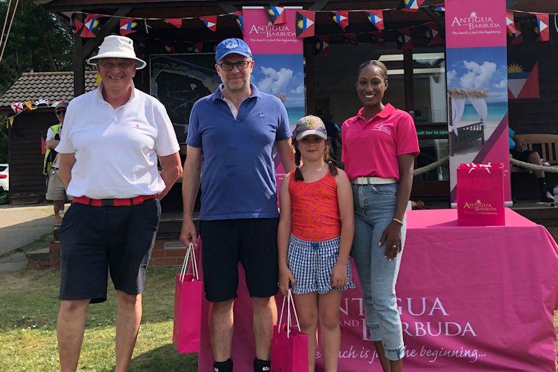 Sam and Margot Parrett take 3rd overall in the 10th Antigua Sailing Day Regatta at St Edmundsbury photo copyright SESCA taken at St Edmundsbury Sailing & Canoeing Association and featuring the Firefly class