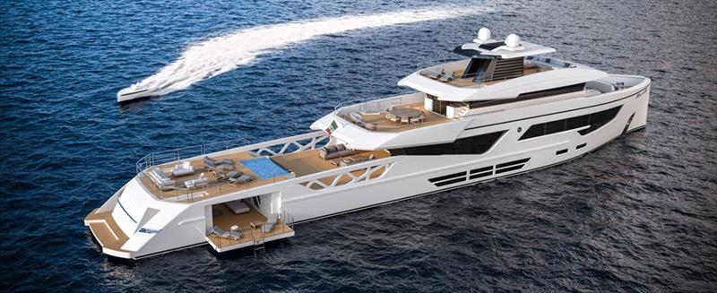 Rosetti Superyachts announce a new 52-metre Supply Vessel concept photo copyright Elisa Corti taken at  and featuring the Fishing boat class