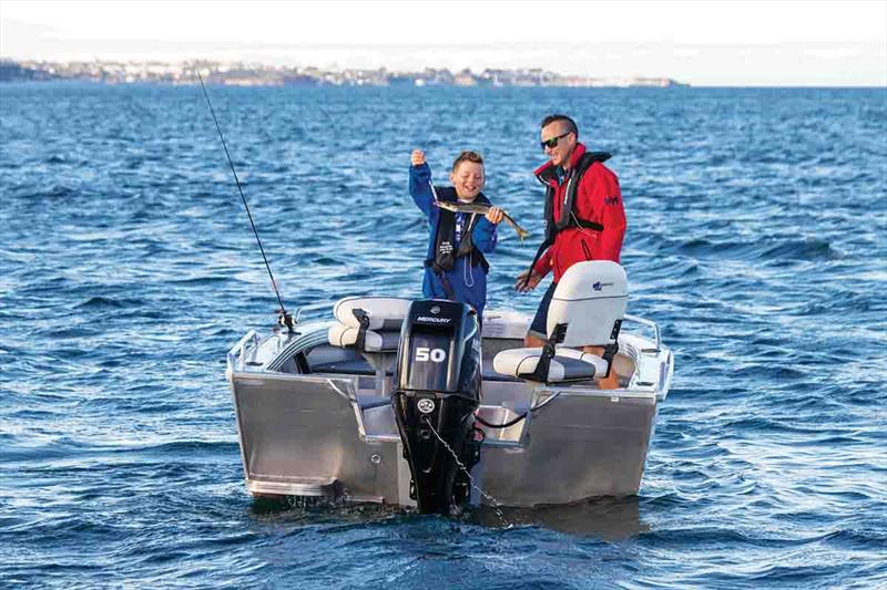 Mercury Tiller 50hp 10R photo copyright Mercury Marine taken at  and featuring the Fishing boat class