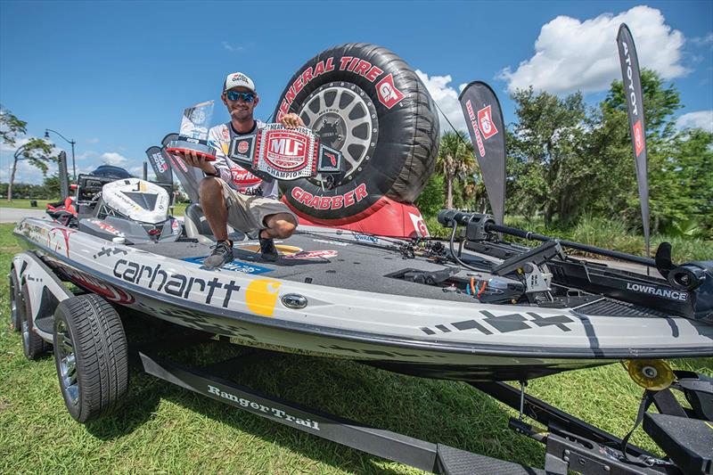 Lowrance Pro Angler Jordan Lee wins MLF event on the Kissimmee Chain - photo © Andrew Golden