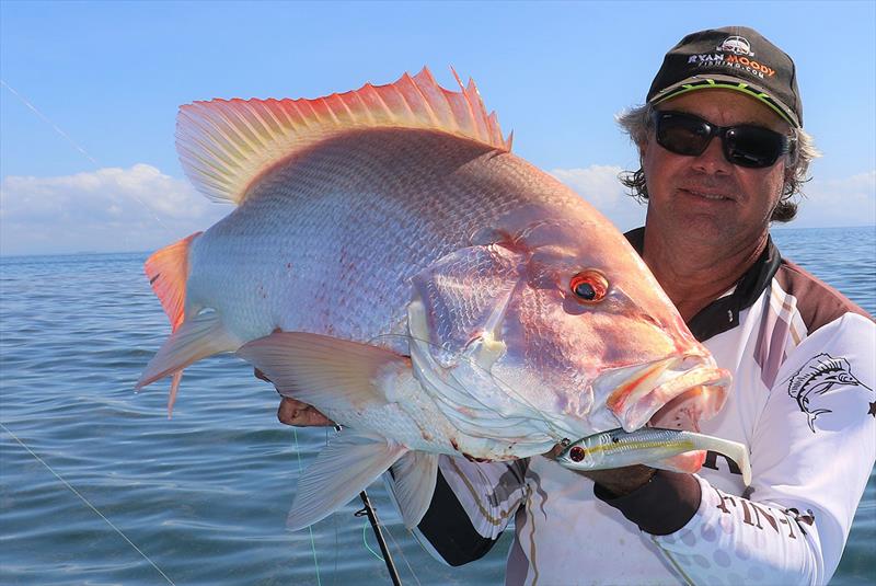 Ryan Moody with a scarlet sea perch photo copyright John Daffy taken at  and featuring the Fishing boat class