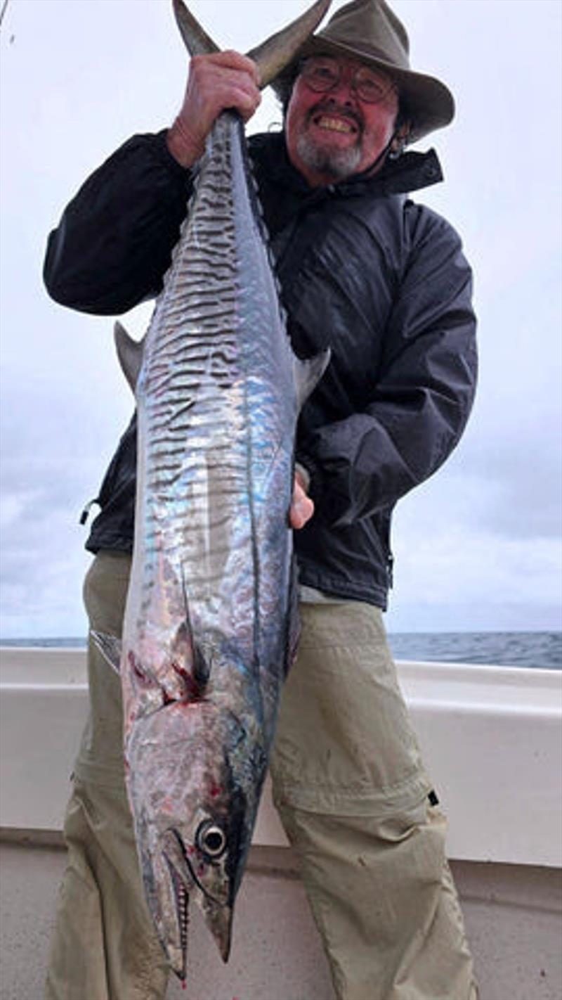 Ian was happy with a solid spaniard from a recent Hot Reels charter photo copyright Fisho's Tackle World taken at  and featuring the Fishing boat class